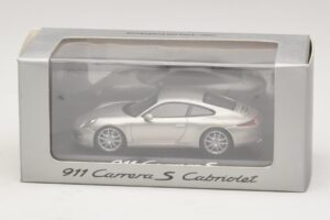 Porsche 911 991 Carrera S Zilver Metallic Minichamps 1:43 WAP0200130C Metaal — afbeelding 4 van 4