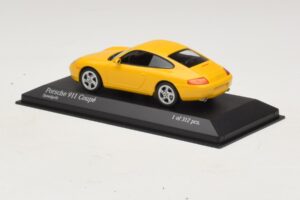 Porsche 911 991 Carrera Geel Minichamps 1:43 410060221 Metaal — afbeelding 3 van 4