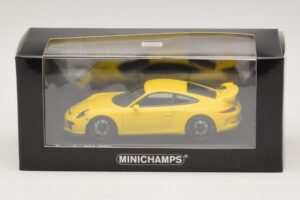 Porsche 911 991 GT3 Geel Minichamps 1:43 410062021 Metaal — afbeelding 4 van 4