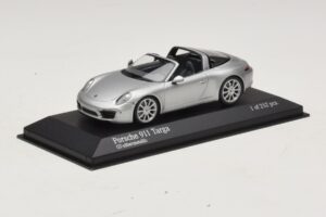 Porsche 911 991 Targa Zilver Minichamps 1:43 410062442 Metaal — afbeelding 2 van 4