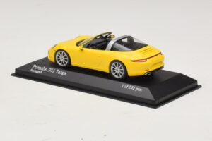 Porsche 911 991 Targa Geel Minichamps 1:43 410062441 Metaal — afbeelding 3 van 4