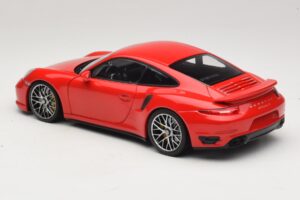 Porsche 911 991 Turbo S Rood Minichamps 1:18 110062320 Metaal — afbeelding 7 van 8