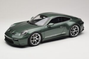 Porsche 911 992 S/T Malachite Green Metallic Norev 1:12 127552 Metaal