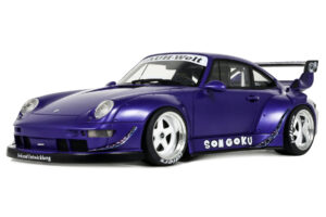 Porsche 911 993 RWB Son Goku Purple GT Spirit 1:18 GT571 Hars