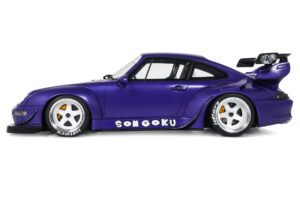 Porsche 911 993 RWB Son Goku Purple GT Spirit 1:18 GT571 Hars — afbeelding 3 van 5