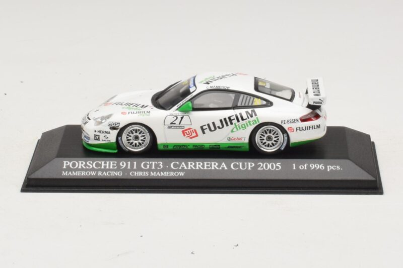 Porsche 911 996 GT3 Cup #21 Mamerow Porsche Carrera Cup Deutschland 2005 Minichamps 1:43 403056221 Metaal