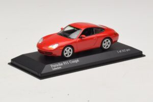 Porsche 911 996 Rood Minichamps 1:43 400061181 Metaal — afbeelding 2 van 4