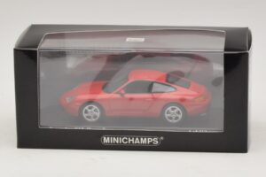 Porsche 911 996 Rood Minichamps 1:43 400061181 Metaal — afbeelding 4 van 4