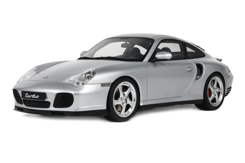 Porsche 911 996 Turbo Polar Silver GT Spirit 1:18 GT567 Hars