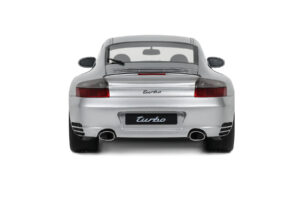 Porsche 911 996 Turbo Polar Silver GT Spirit 1:18 GT567 Hars — afbeelding 5 van 5