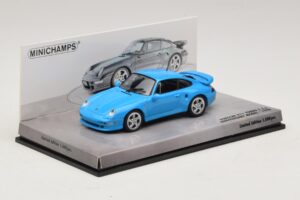 Porsche 911 996 Turbo S 3.6 Jubileumeditie Blauw Minichamps 1:43 436069270 Metaal — afbeelding 2 van 5