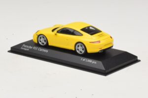 Porsche 911 996 Geel Minichamps 1:43 400061182 Metaal — afbeelding 3 van 4
