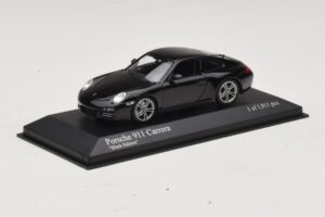 Porsche 911 997 Carrera Black Edition Minichamps 1:43 400066425 Metaal — afbeelding 2 van 4