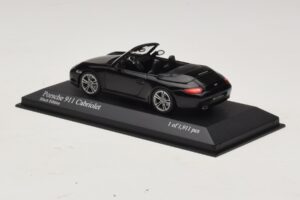 Porsche 911 997 Carrera Cabriolet Black Edition Minichamps 1:43 400066434 Metaal — afbeelding 3 van 4