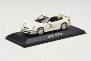 Porsche 911 997 GT3 #22 Wit Minichamps 1:43 WAP020102016 Metaal — afbeelding 2 van 4