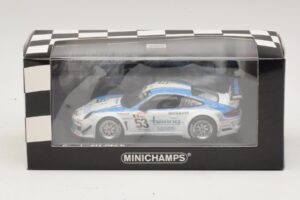 Porsche 911 997 GT3 R #53 Vannelet / Pyroles Class Winners 24 Hours of Spa 2010 Minichamps 1:43 400108953 Metaal — afbeelding 4 van 4