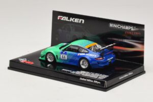 Porsche 911 997 GT3 R Falken #44 Nurburgring 2011 Minichamps 1:43 447116144 Metaal — afbeelding 3 van 5