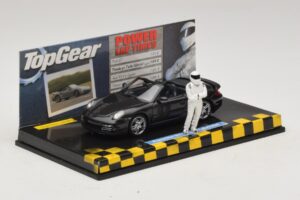 Porsche 911 997 Turbo Cabriolet Zwart Top Gear Edition Minichamps 1:43 519436930 Metaal — afbeelding 2 van 5
