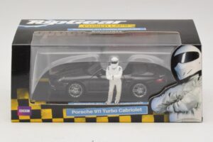 Porsche 911 997 Turbo Cabriolet Zwart Top Gear Edition Minichamps 1:43 519436930 Metaal — afbeelding 5 van 5