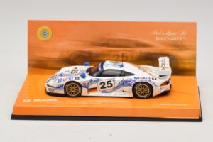 Porsche 911 GT1 #25 B. Wollek / T. Boutsen / H-J. Stuck 24 Hours of Le Mans 1996 Minichamps 1:43 403966625 Metaal