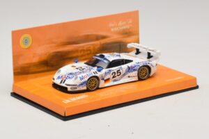 Porsche 911 GT1 #25 B. Wollek / T. Boutsen / H-J. Stuck 24 Hours of Le Mans 1996 Minichamps 1:43 403966625 Metaal — afbeelding 2 van 5