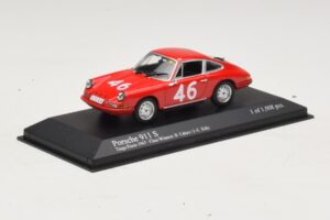 Porsche 911 S #46 Cahier / Killy Class Winners Targa Florio 1967 Minichamps 1:43 430676746 Metaal — afbeelding 2 van 4