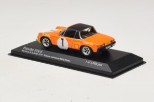 Porsche 914/6 #1 G. Larrousse / H. Marko Winners Marathon de la Route 1970 Minichamps 1:43 400706501 Metaal — afbeelding 3 van 4