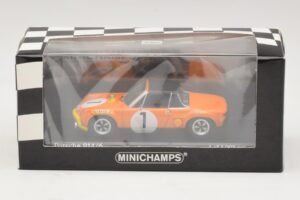 Porsche 914/6 #1 G. Larrousse / H. Marko Winners Marathon de la Route 1970 Minichamps 1:43 400706501 Metaal — afbeelding 4 van 4
