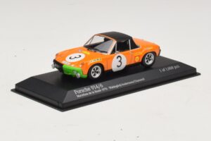 Porsche 914/6 #3 B. Waldegard / O. Andersson Marathon de la Route 1970 Minichamps 1:43 400706503 Metaal — afbeelding 2 van 4