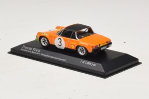 Porsche 914/6 #3 B. Waldegard / O. Andersson Marathon de la Route 1970 Minichamps 1:43 400706503 Metaal — afbeelding 3 van 4