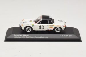 Porsche 914/6 #40 G. Chasseuil / C. Ballot-Lena Class Winners 24 Hours of Le Mans 1970 Minichamps 1:43 400706540 Metaal