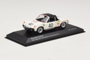 Porsche 914/6 #40 G. Chasseuil / C. Ballot-Lena Class Winners 24 Hours of Le Mans 1970 Minichamps 1:43 400706540 Metaal — afbeelding 2 van 4