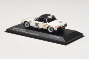 Porsche 914/6 #40 G. Chasseuil / C. Ballot-Lena Class Winners 24 Hours of Le Mans 1970 Minichamps 1:43 400706540 Metaal — afbeelding 3 van 4