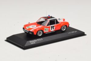 Porsche 914/6 ONS R2 Rood Minichamps 1:43 400746500 Metaal — afbeelding 2 van 4
