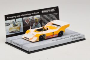 Porsche 917/10 #2 W. Kauhsen Farewell In The Snow Nurburgring 1973 Minichamps 1:43 437736592 Metaal — afbeelding 2 van 5