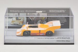 Porsche 917/10 #2 W. Kauhsen Farewell In The Snow Nurburgring 1973 Minichamps 1:43 437736592 Metaal — afbeelding 4 van 5