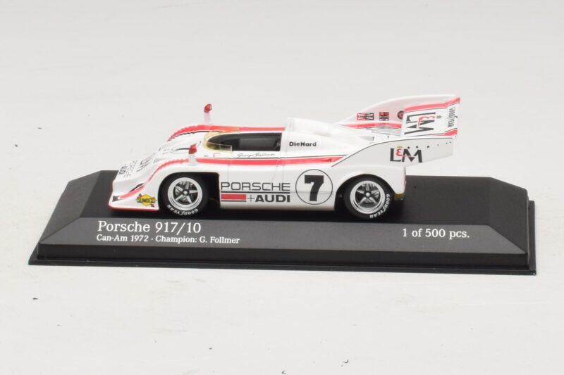Porsche 917/10 Penske Racing #7 G. Follmer Can-Am Champion 1972 Minichamps 1:43 437726507 Metaal