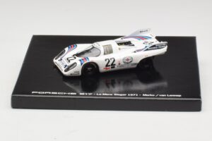 Porsche 917K #22 H. Marko / G. van Lennep Martini Racing 24 Hours of Le Mans Winnaar 1971 Cassette Editie Minichamps 1:43 WAP