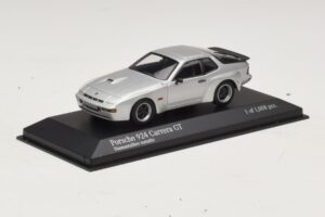 Porsche 924 Carrera GT Zilver Minichamps 1:43 400066121 Metaal — afbeelding 2 van 4