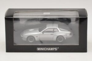 Porsche 924 Carrera GT Zilver Minichamps 1:43 400066121 Metaal — afbeelding 4 van 4
