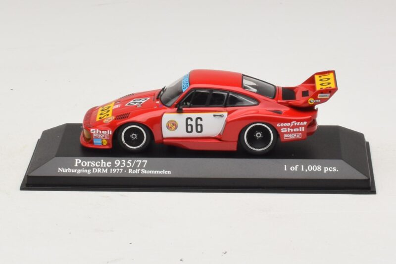 Porsche 935/77 #66 R. Stommelen DRM Nurburgring 1977 Minichamps 1:43 Porsche 935/77 #66 R. Stommelen DRM Nurburgring 1977 Minichamps 1:43 400776366 Metaal