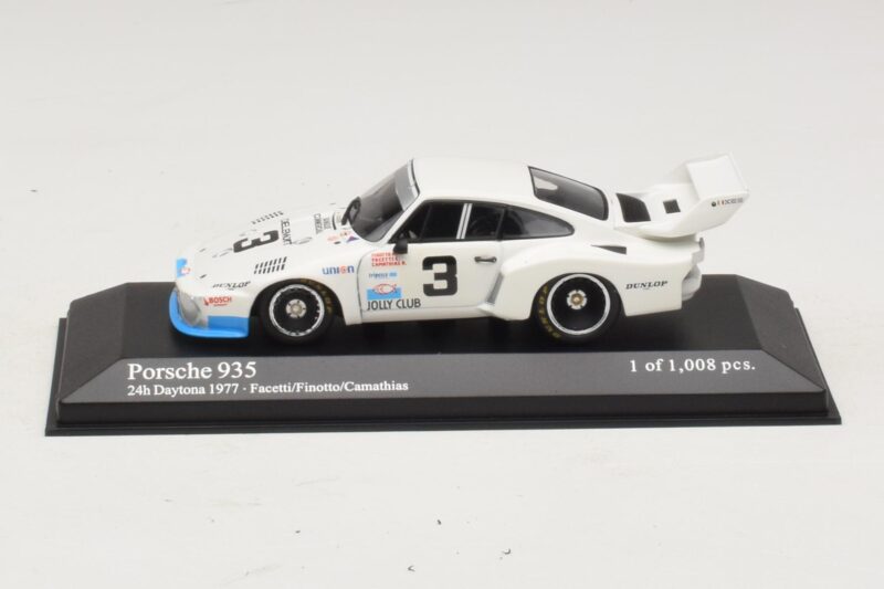 Porsche 935 Jolly Club #3 C. Facetti / M. Finotto 24 Hours of Daytona 1977 Minichamps 1:43 400776303 Metaal
