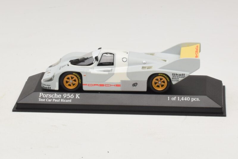 Porsche 956K Test Paul Ricard 1982 Minichamps 1:43 400826700 Metaal