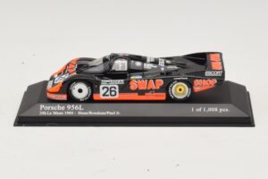 Porsche 956L #26 T-Bird Swap Shop P. Henn / J. Rondeau 24 Hours of Le Mans 1984 Minichamps 1:43 430846526 Metaal