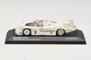 Porsche 956L Warsteiner #9 W. Brun / Bayern 24 Hours of Le Mans 1984 Minichamps 1:43 430846509 Metaal