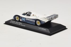Porsche 962 IMSA #14 A. Holbert / D. Bell Mid-Ohio 500km 1986 Minichamps 1:43 400866514 Metaal — afbeelding 3 van 4