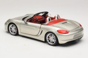 Porsche Boxster S 987 Grijs Metallic Minichamps 1:18 110062030 Metaal — afbeelding 7 van 8
