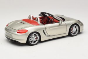 Porsche Boxster S 987 Grijs Metallic Minichamps 1:18 110062030 Metaal — afbeelding 3 van 8