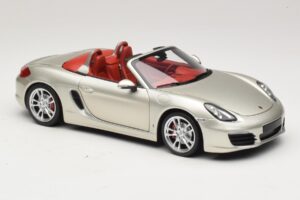 Porsche Boxster S 987 Grijs Metallic Minichamps 1:18 110062030 Metaal — afbeelding 6 van 8