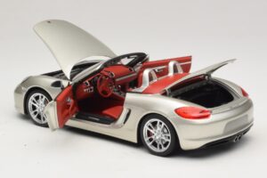 Porsche Boxster S 987 Grijs Metallic Minichamps 1:18 110062030 Metaal — afbeelding 5 van 8